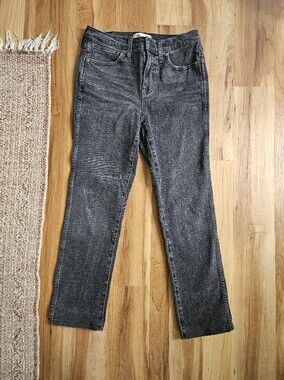 Madewell Black Stovepipe Jeans